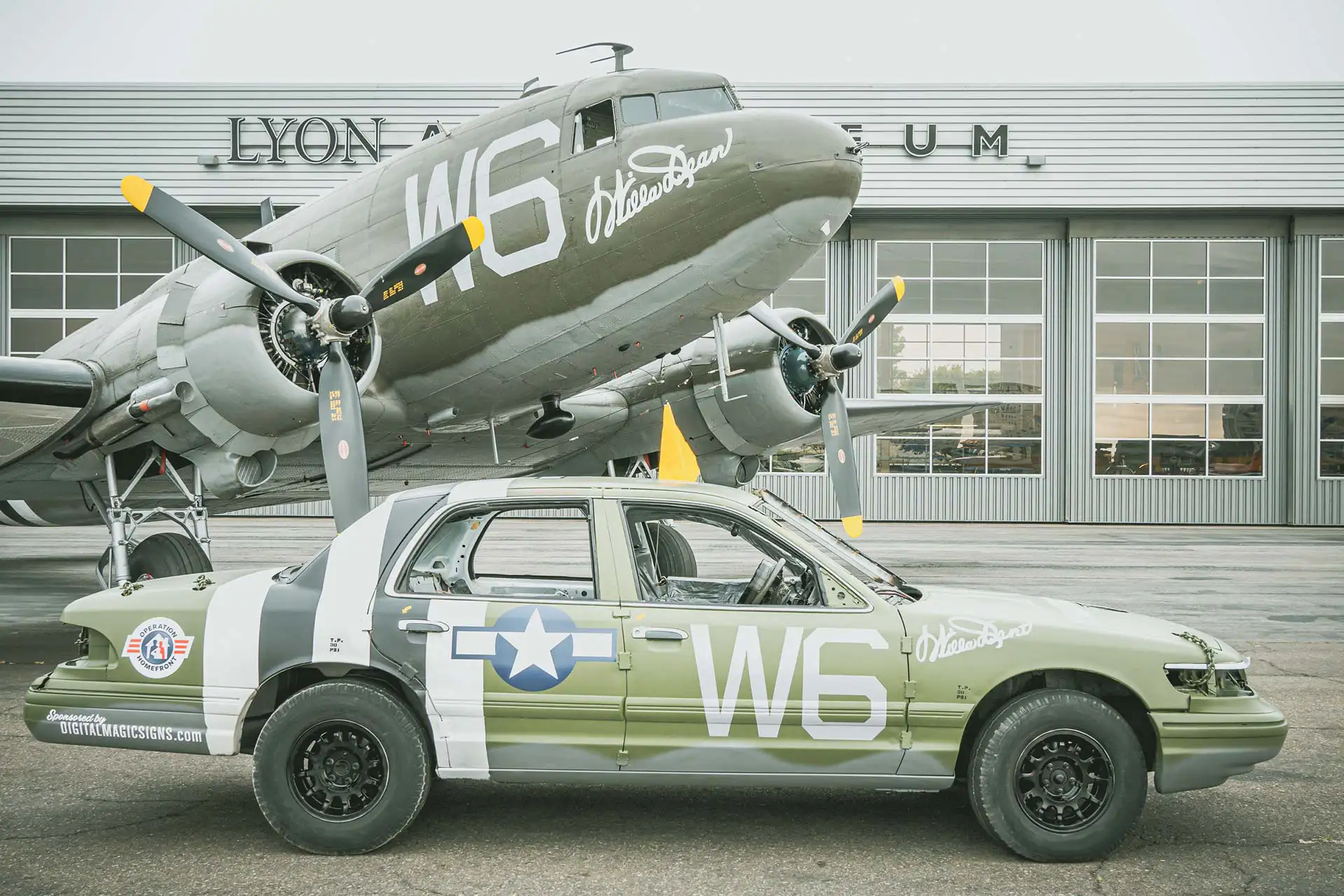 Vehicle Wraps For Lyon Air Museum